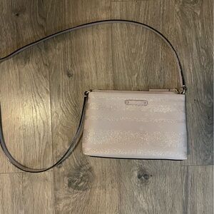 Kate spade light purple and silver Crossbody Bag